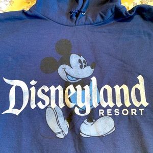 Disneyland Resort Navy Blue Hoodie (XL) NWT